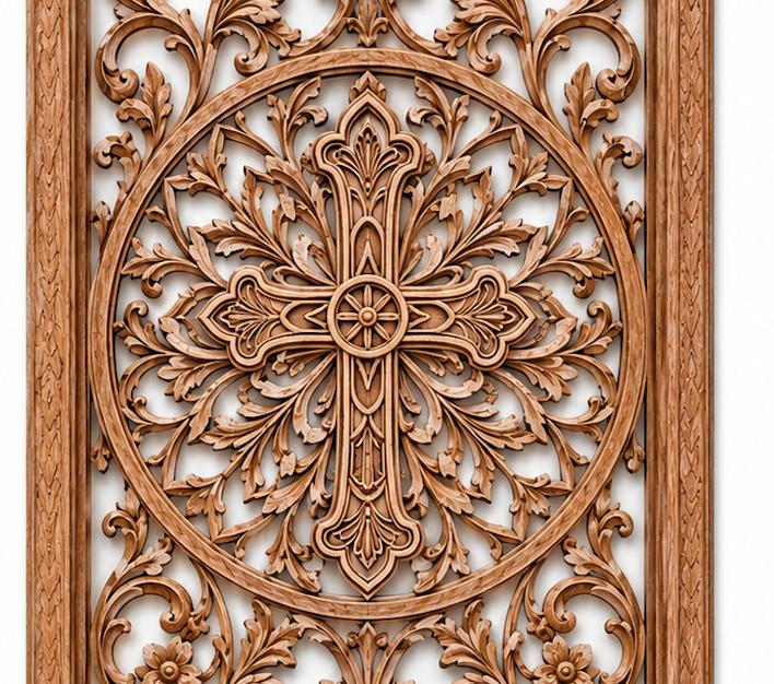 Decorative Panel "Maria" - Antic Wash - 180x60cm