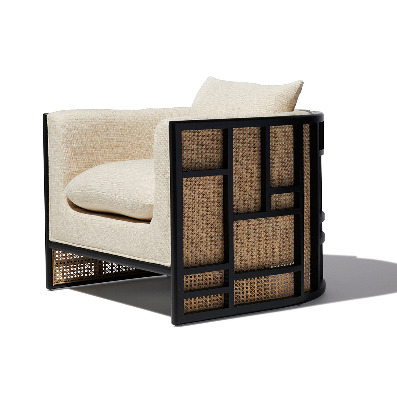 Kitsune Cane Lounge Chair