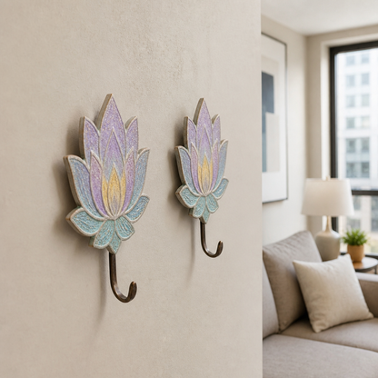 Brass Carved Hanger – Lotus