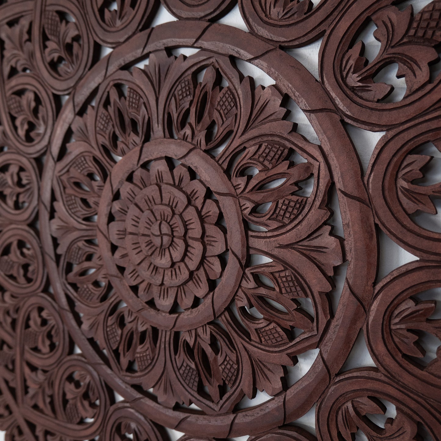 Decorative Mandala "Mahkota"- Brown