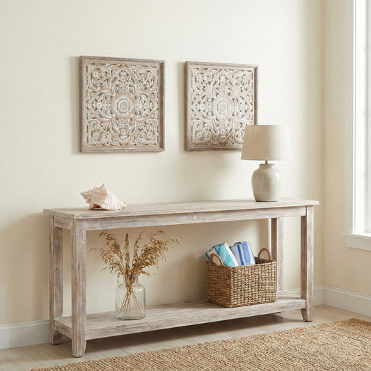 Carved Decorative Panel "Nusa" - 50 cm