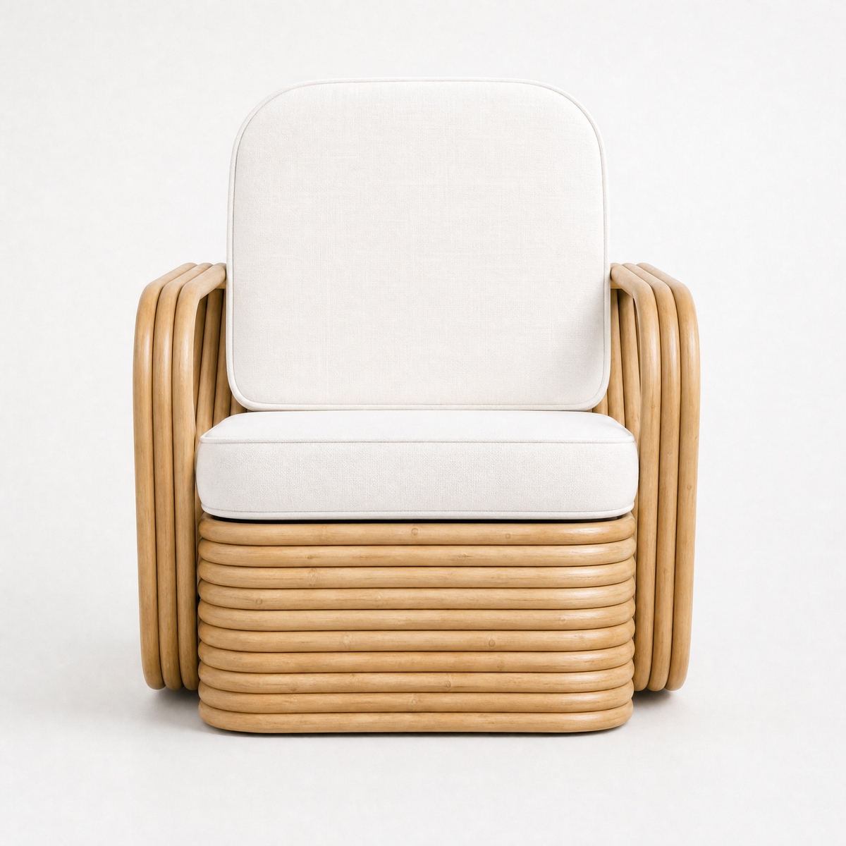 Santai Rattan Lounge Chair - Natural
