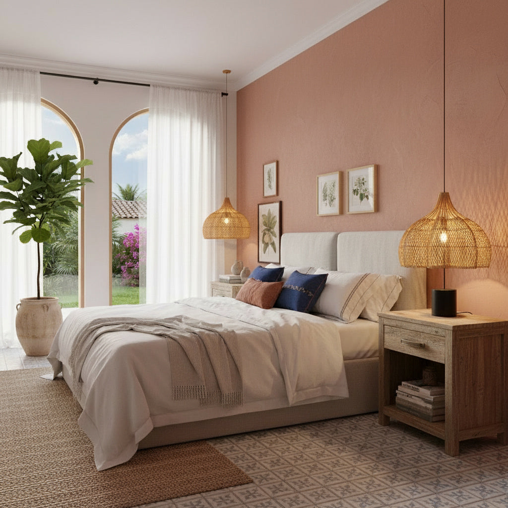 Rattan Pendant Lamp Shades "Sanur"