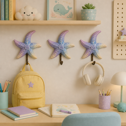 Brass Carved Hanger - Starfish