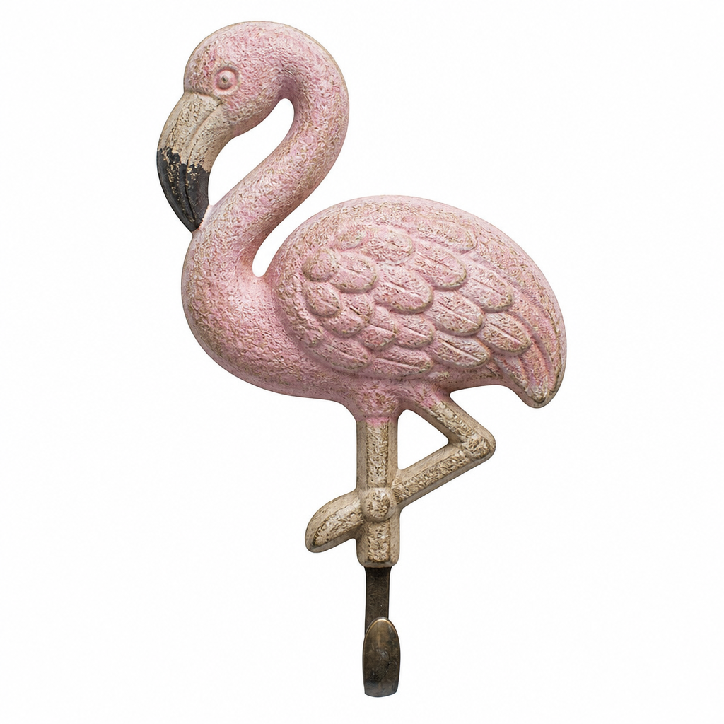 Carved Hanger - Flamingo