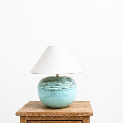Ceramic Table Lamp 'Marguerite'