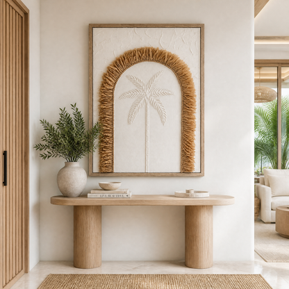 Bas-Relief Wall Art “Cocotier” – 90 x 70 cm