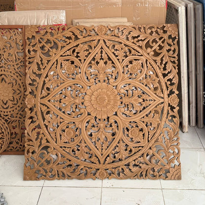 Custom Decorative Panel - 110 x 110 cm - Natural