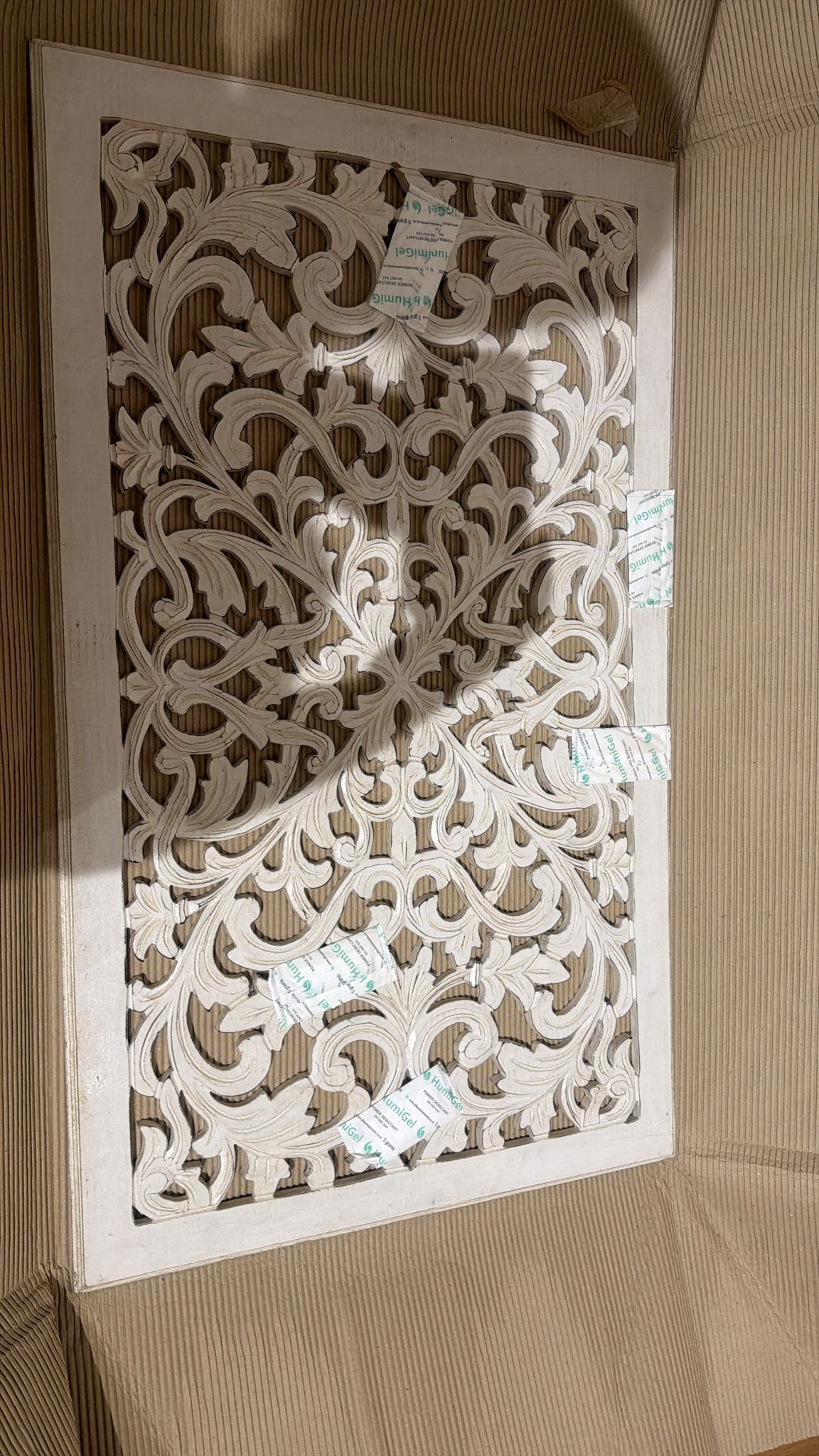 Sale Carved Decorative Panel "Sekar" - 100 x 60 cm